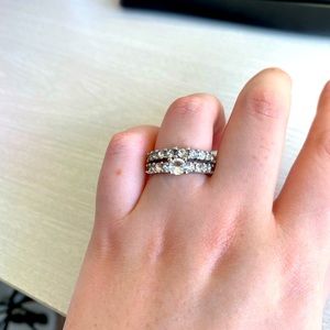Size 7 Engagement Band and Ring